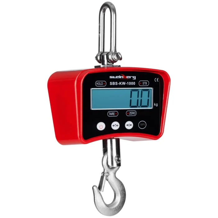 Kranvægt - 1000 kg / 0,2 kg - LCD - digital - fjernbetjening