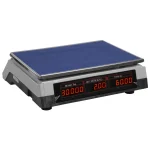 Butiksvægt - 30 kg / 2 g - hvid - LED - Kvalitetsvægte til Butikker og Industri – Butiksvaegt.dk Butiksvægt - 30 kg / 2 g - hvid - LED