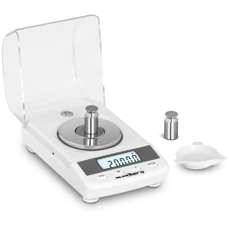 Præcisionsvægt - 500 g - ±0,05 g / 200 g - 100 x 100 mm