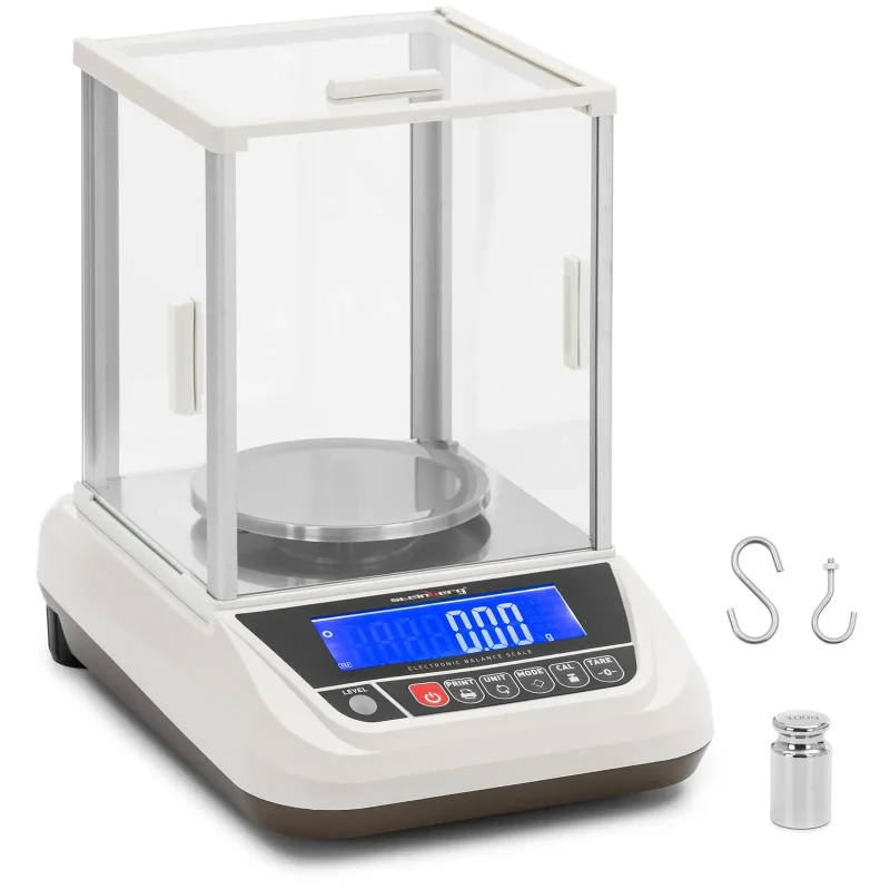Præcisionsvægt - 3000 g / 0,01 g - 130 mm vejeplade