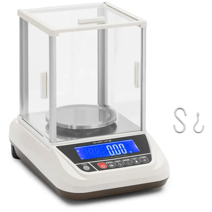 Præcisionsvægt -2000 g / 0,01 g - 130 mm vejeplade